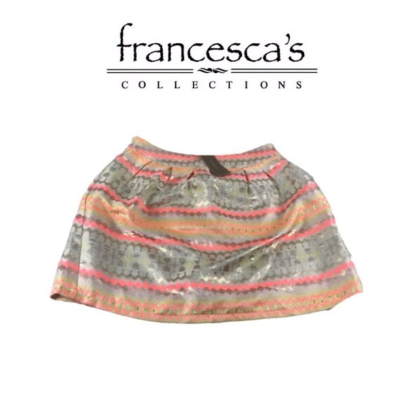 7. NWT Francesca’s Beautiful Skirt. Sz L - Picture 1 of 5
